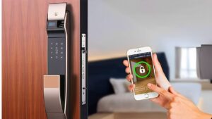 Cài đặt khoá vân tay đơn giản