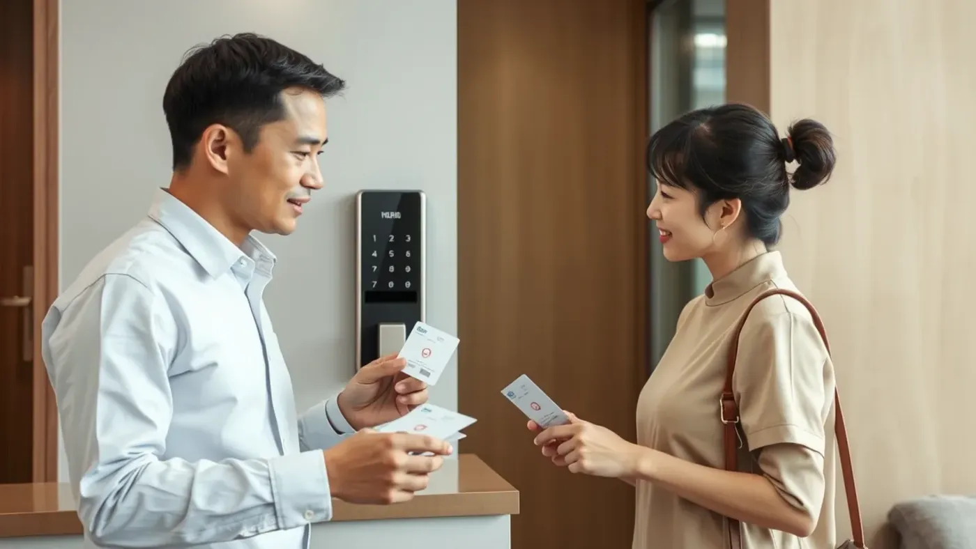 Cách sử dụng khóa thẻ từ đúng chuẩn