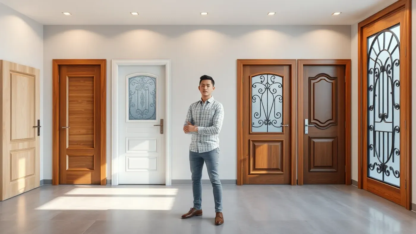 Chọn khoá điện tử cho bốn kiểu cửa
