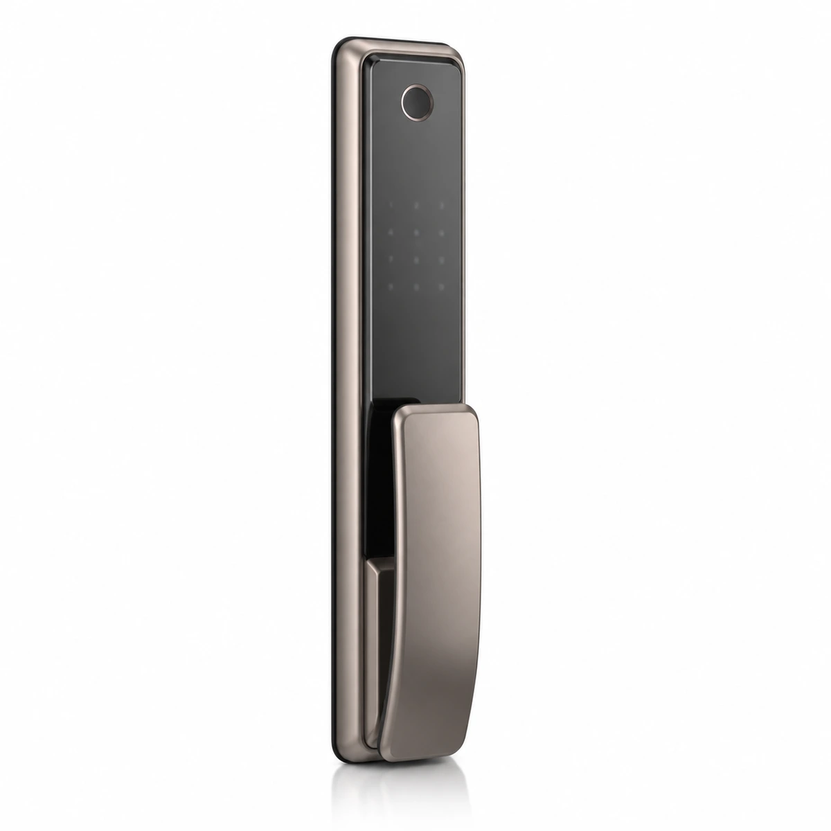 Khóa Demax SL801 CG push-pull màu xám champagne